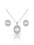 Guinevere (Welsh for Fair One) Pendant Earring embedded with Fifth Element crystals (LS 009)