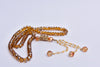 Islamic Brown Tasbih (Rosary) 100 Beads, Eid Ramadan Religious Gift