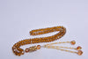 Islamic Brown Tasbih (Rosary) 100 Beads, Eid Ramadan Religious Gift